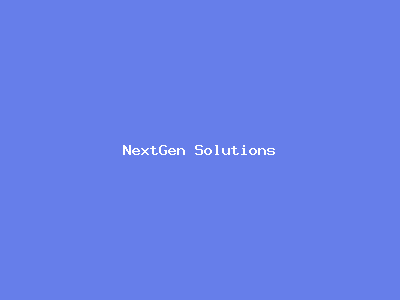 NextGen Solutions