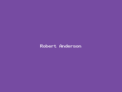 Robert Anderson