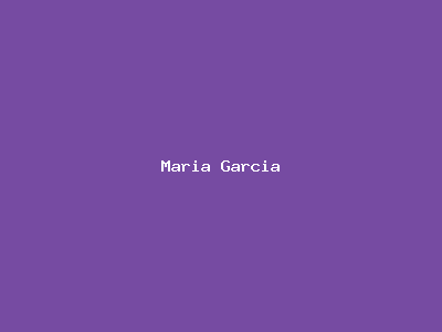 Maria Garcia