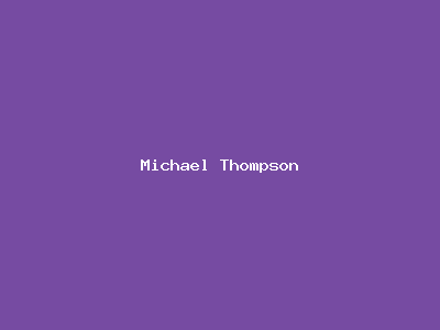 Michael Thompson